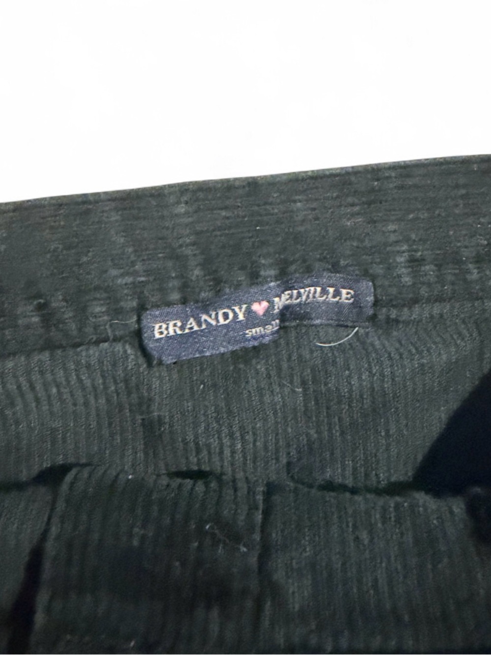 Brandy Melville corduroy button-up skirt - Picture 2 of 3